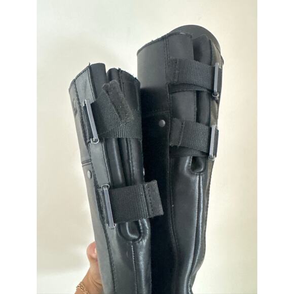 Sorel Women's Slimpack Riding Tall II Waterproof Boots in Black, Size 6.5 - Picture 5 of 7